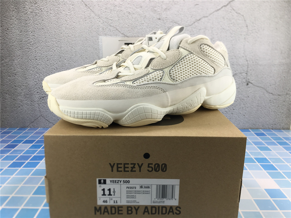 Yeezy 500 Bone White FV3573